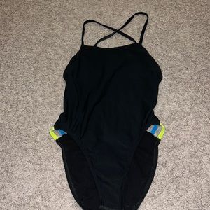 Jolyn Gavin Tie-Back Onesie Swimsuit